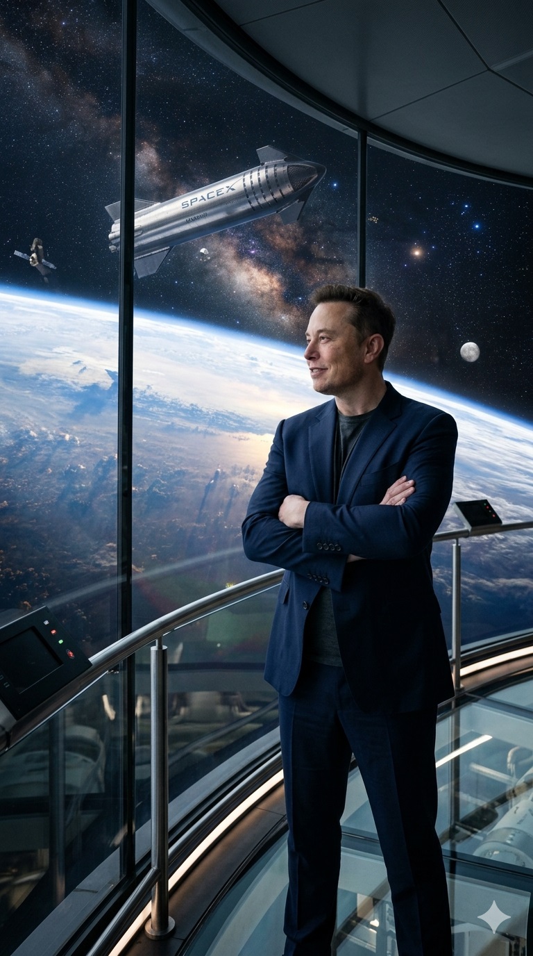 Elon Musk, l’ingénieur des étoiles